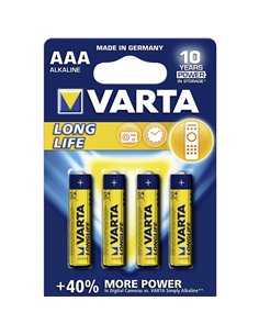 1x4 Varta Longlife Extra Micro AAA LR 03