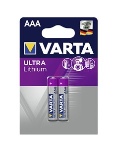 1x2 Varta Lithium Micro AAA LR 03