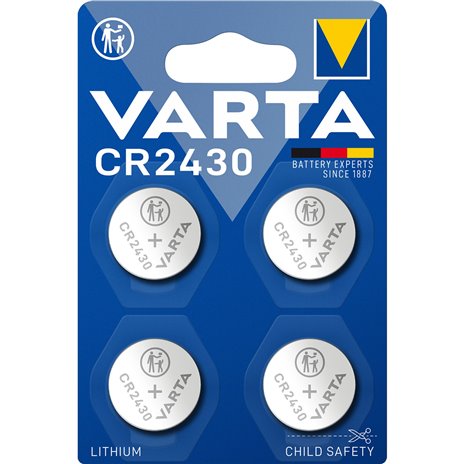 1x4 Varta electronic CR 2430 06430101404